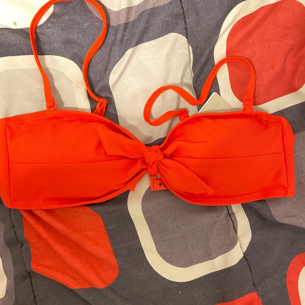 Primark Womens Red Bikini Top